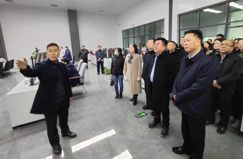 濮阳石油化工职业技术学院党委书记葛磊到CC国际参观调研
